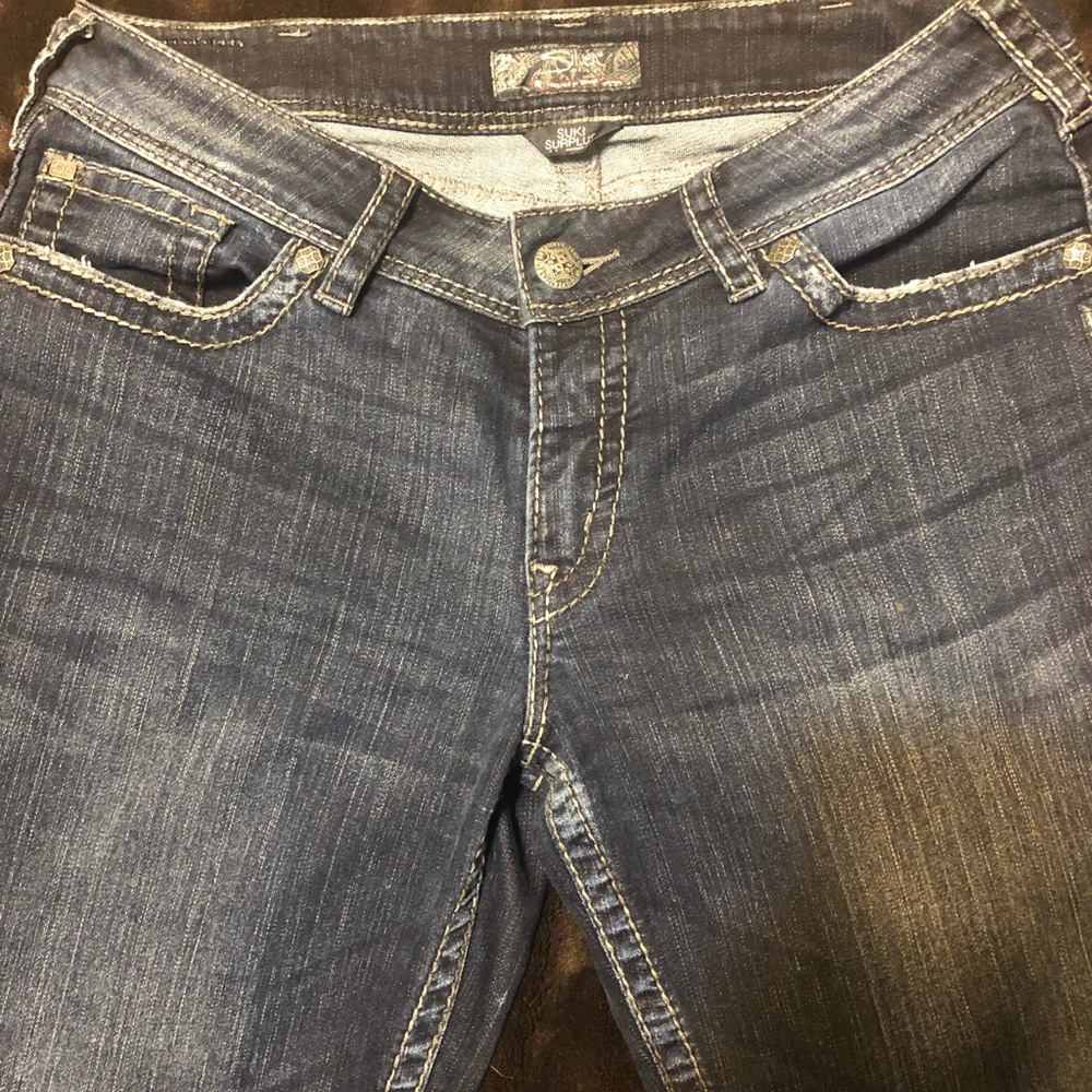 Silver Suki Surplus Jeans 32x33